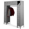 16 Person Locker - 18"d x 69"w x 78"h