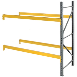 Double Slotted Pallet Rack Add On Unit