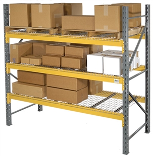 Double Slotted Pallet Rack Starter Unit