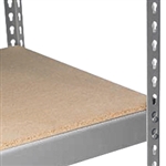 48"d Extra Double Rivet Shelf Levels - Gray