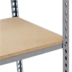 Lyon 12"d Extra Single Rivet Shelf Levels - Gray