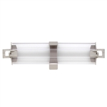 MetroMax 4 4" Solid Clear Plastic Stackable Ledges