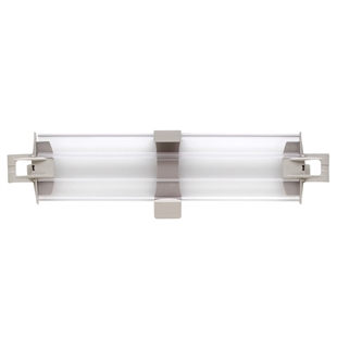 MetroMax 4 4" Solid Clear Plastic Stackable Ledges