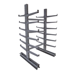 10' HD Double Sided Cantilever Rack w/ 24" Arms