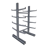 8' HD Double Sided Cantilever Rack w/ 12" Arms