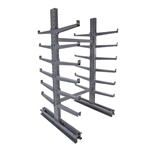 10' SD Double Sided Cantilever Rack w/ 12" Arms