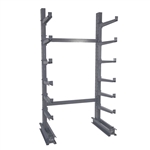 10' SD Single Sided Cantilever Rack w/ 24" Arms