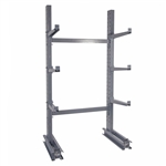 6' SD Single Sided Cantilever Rack w/ 12" Arms