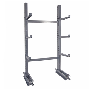 7' SD Single Sided Cantilever Rack w/ 12" Arms