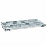 18"d MetroMax i Antimicrobial Shelf w/ Grid Mat