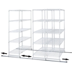 Single Track Kit for Wire Shelving