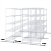 Double Track Kit for Wire Shelving