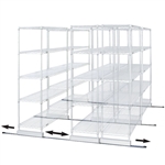 Double Track Kit for Wire Shelving