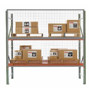 Wire Mesh Rack Guard for Pallet Racks