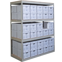 4-Level Record Storage Shelving Starter Units