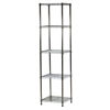 Industrial Wire Shelving Unit with 5 Shelves - 18"d x 18"w