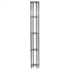 Industrial Wire Shelving Unit with 5 Shelves - 8"d x 8"w