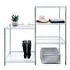 5 Tier Staggered Entryway Wire Shelving