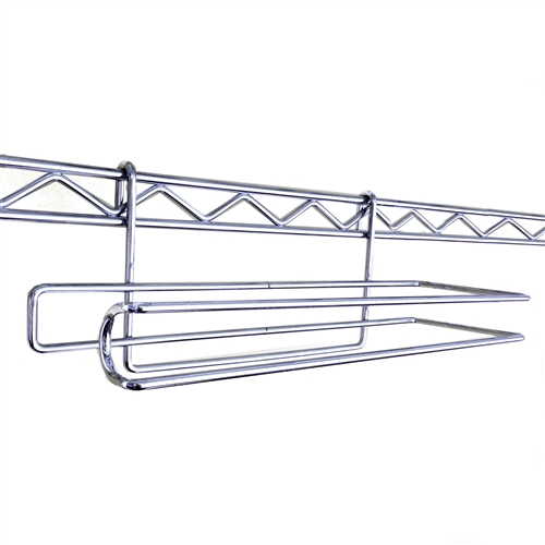 Galvanized Wall Paper Towel Shelf