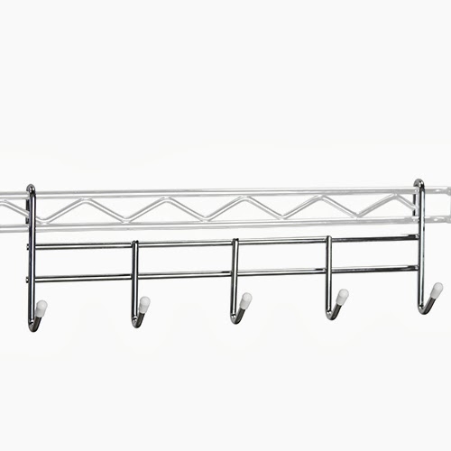 Wire discount coat rack