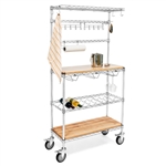 4-Shelf Bar Cart