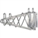 Direct to Wall Mounting Double Shelf Wire Brackets