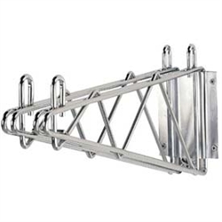Direct to Wall Mounting Double Shelf Wire Brackets