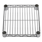 12" Deep Chrome Wire Shelves