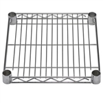 14"d Chrome Wire Shelf