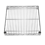 18" Deep Chrome Wire Shelves