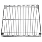 21"d Chrome Wire Shelves