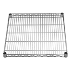 24"d Chrome Wire Shelves