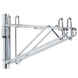 For use in continuous runs of adjustable height wall mounted shelving