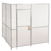 8'h 2-Sided Woven Wire Security Cages