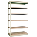 24"d Single-Rivet 6-Shelf Add-On Units