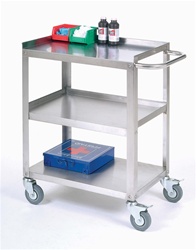 Stainless Steel Push Cart