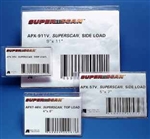 Clear SUPERSCAN GOLD Label Holders - 50pk