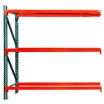 3-Tier Pallet Rack Add-On Units - 42"d x 192"h