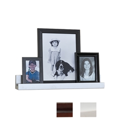 24"w photo ledge wall accent