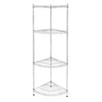 SI 18" Radius Corner Unit w/4 Shelves