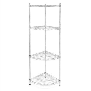 SI 18" Radius Corner Unit w/4 Shelves