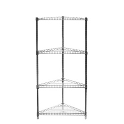 Wall Mounted Two Tier Corner Shower Caddy- Stainless Steel Twist