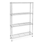 8"d x 30"w Wire Shelving with 4 Shelves