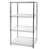 24"d x 30"w Wire Shelving with 4 Shelves