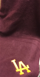 Maroon Fleece Blanket