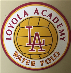 Water Polo Car Magnet