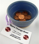 G-WIZ POTTERY- SPARE CHANGE HOLDER