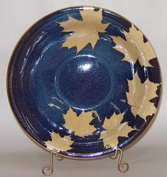 KALEIDOSCOPE POTTERY--  SERVING BOWL