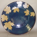 KALEIDOSCOPE POTTERY-- JUMBO ROUND SERVING PLATTER