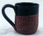 MudWorks Pottery Naked Coffee Mug by JoAnn Stratakos